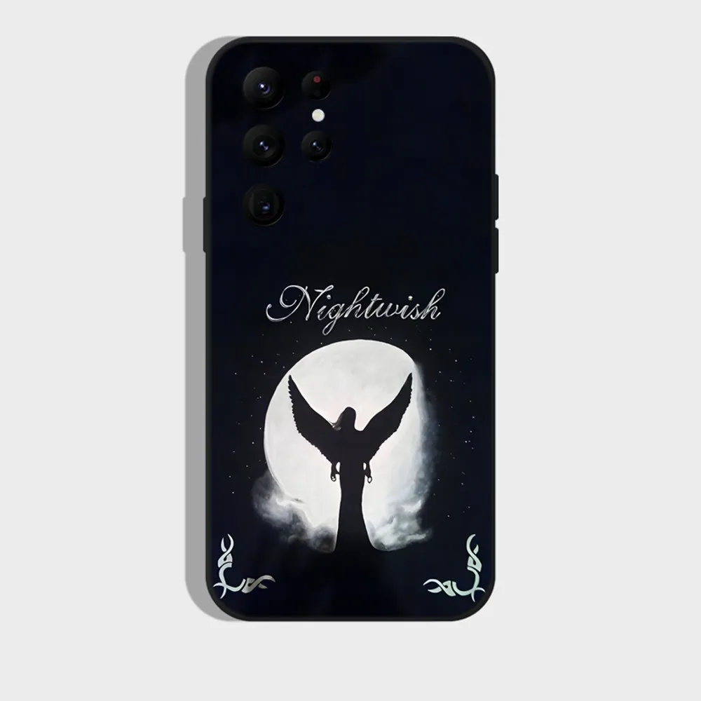 Rock Band Nightwish Lanternlight Phone Case For Samsung S24 S22 Ultra S20 S30 plus S23 ultra 5G Silicone Cover