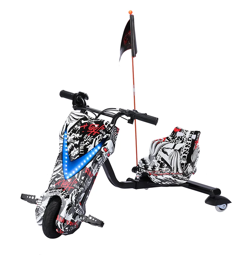 Литиевая батарея внедорожник на 3 колесах 360 мотоцикл для дрифтинга 36 в Вт трицикл