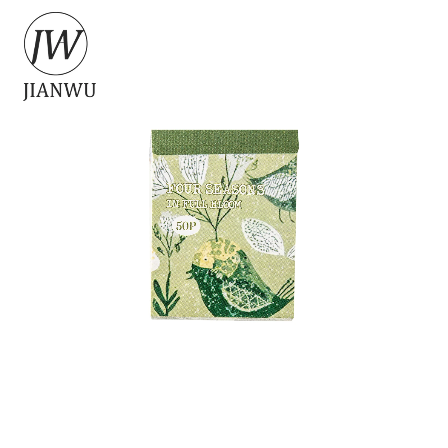 Коллажная книга-стикербук JIANWU серии «Весенние цветы»: винтажные изображения деревьев, растений и цветочных пейзажей для творчества и оформления дневников. (art.: 3920d81ab030d) - 3920d81ab030d