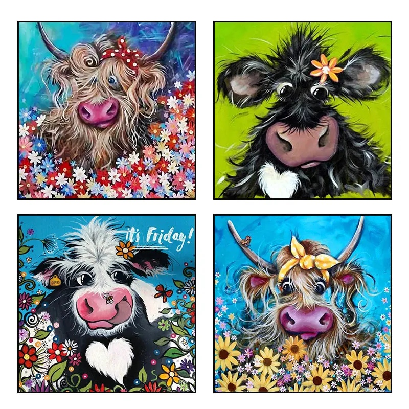 

KAMY YI круглая/квадратная вышивка крестиком Ежик ручной работы алмазная живопись деревья мозаика домашние украшения с животными подарки