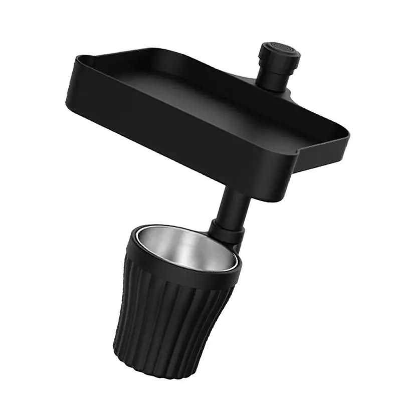 

Expandable Cup Holder For Car Car Cupholder Expansion With Detachable & 360 Rotation Tray As Car Food Table/Phone Holder Auto