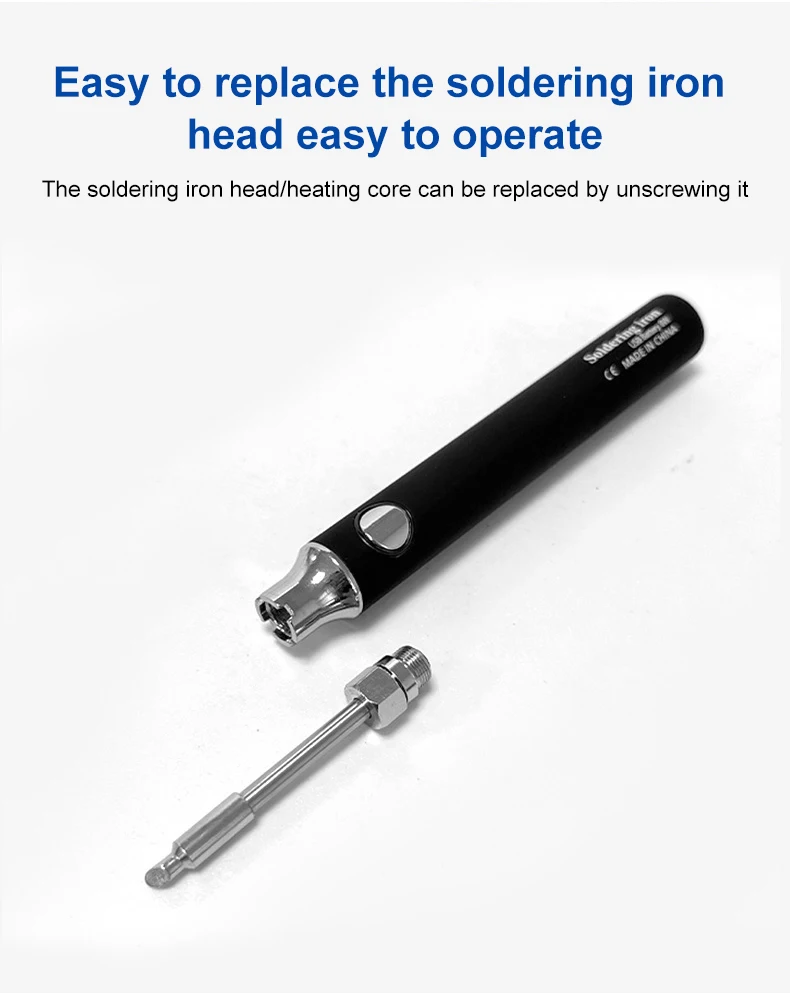 Мини-паяльник с беспроводной зарядкой USB-паяльник ручка паяльник сделай сам