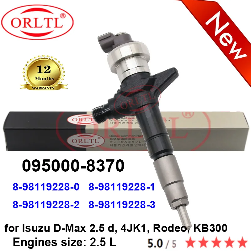 ORLTL НОВЫЙ 095000 -8370 8- 98119228 -0 -1 -2 -3 0950008370 8370 для Isuzu D-Max 8DH 4JK1