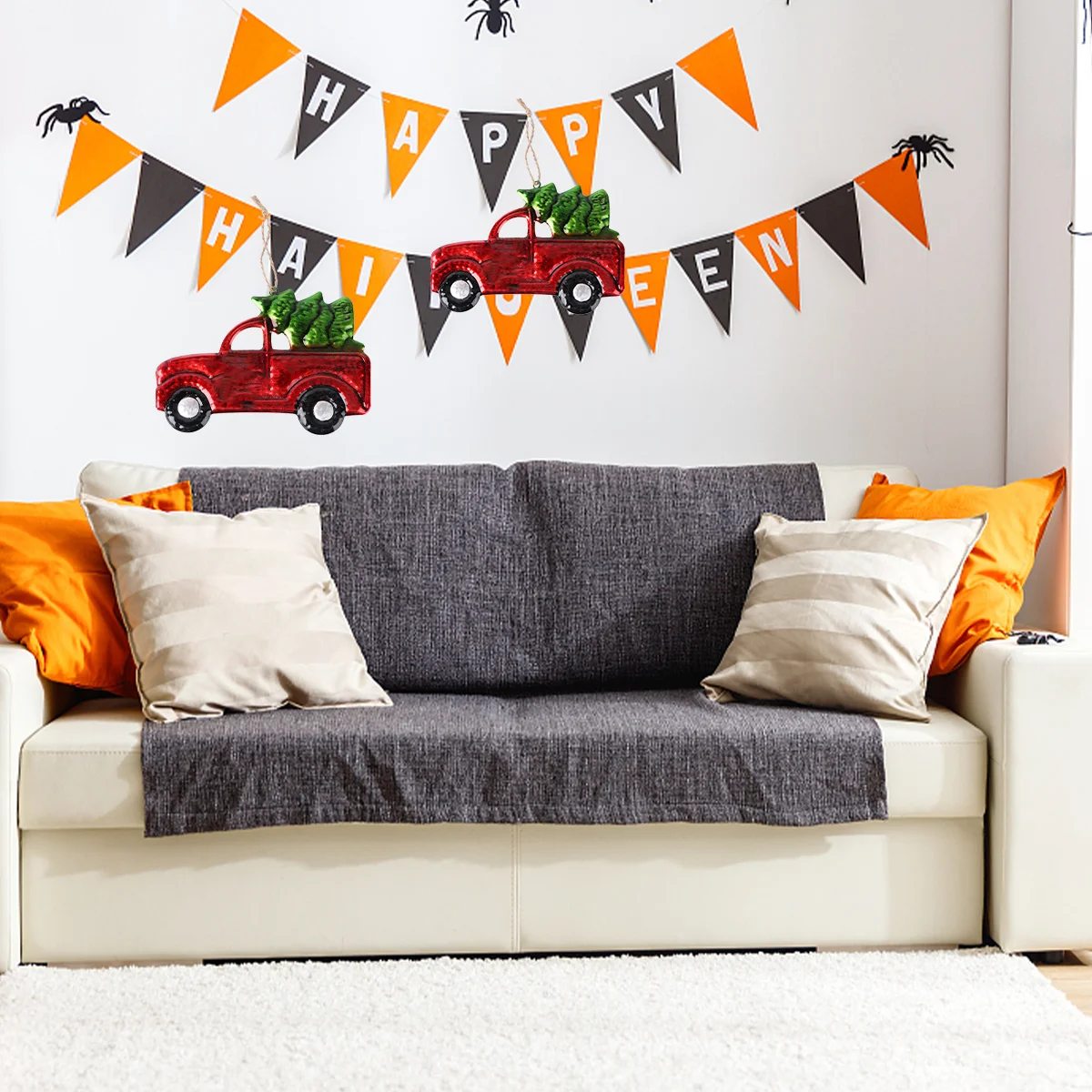 Рождественские украшения подвеска для вечеринки маленький автомобиль подвесной