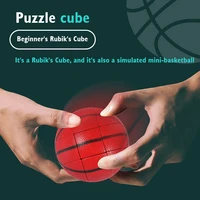 novelty basketball magic cube professional stickerless unequal special speed cube shape fidget toy cube professional cubo magico