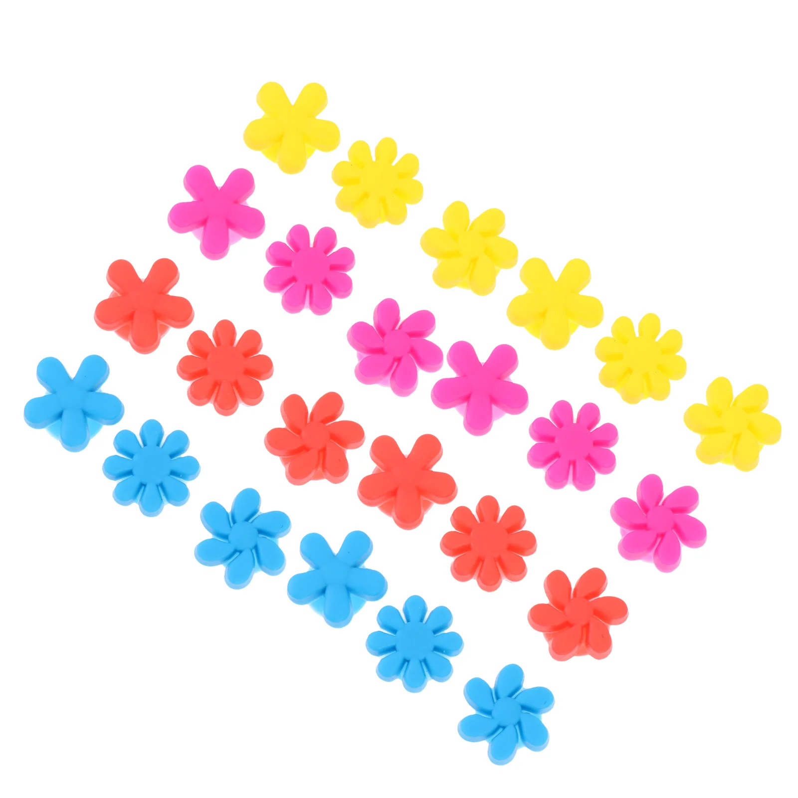 

Многоразовые милые прочные декоративные практичные силиконовые этикетки, стеклянные этикетки, 24 шт.