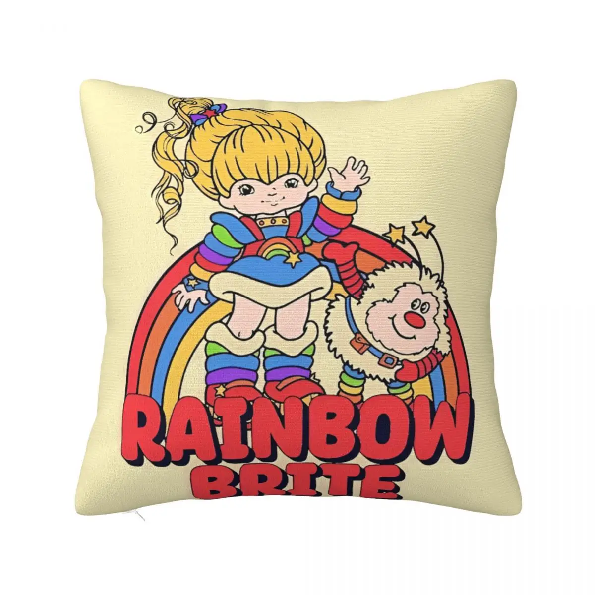 Наволочки Rainbow Brites товары Мягкая Наволочка для подушки квадратные разных