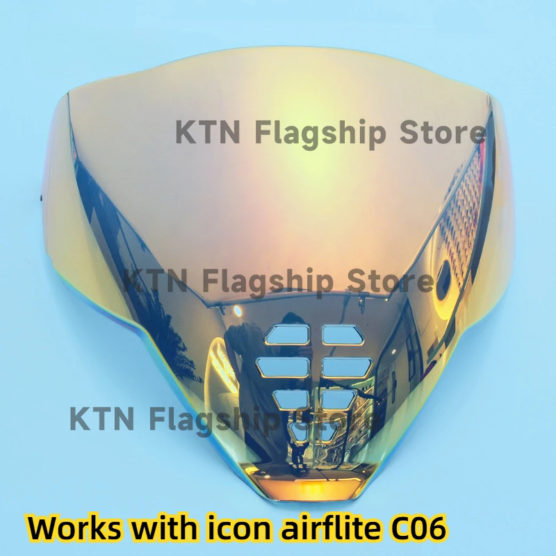 Подходит для icon airflite C06 Ghost face линзы мотоциклетного шлема защитные ветрового