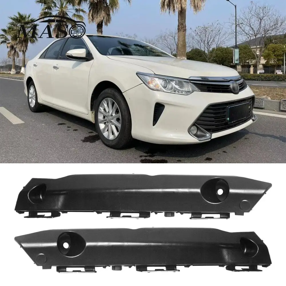 

Для Toyota Camry 2015 2016 2017 1 пара переднего L и R бампера, опорный кронштейн, держатель 52535-06190 52536-06190