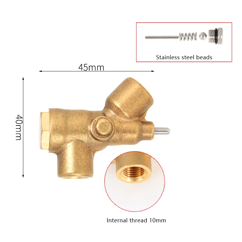 

Кран для мойки высокого давления, медный клапан для автомойки, 1 шт.