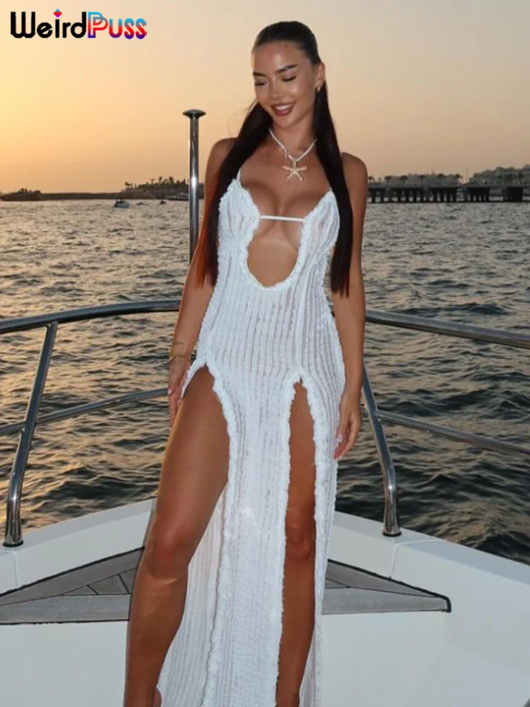 Женское кружевное платье с глубоким V-образным вырезом без рукавов