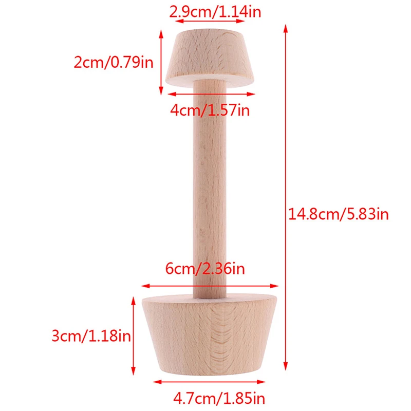 

Egg Tarts - Tamper Tart Mould Double Sided Wooden Pastry Pusher DIY Baking Tools Wooden Tart Mould Baking Kitchen Tools