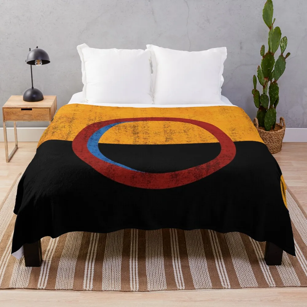 

Mars flag, Martian Congressional Republic flag. Throw Blanket