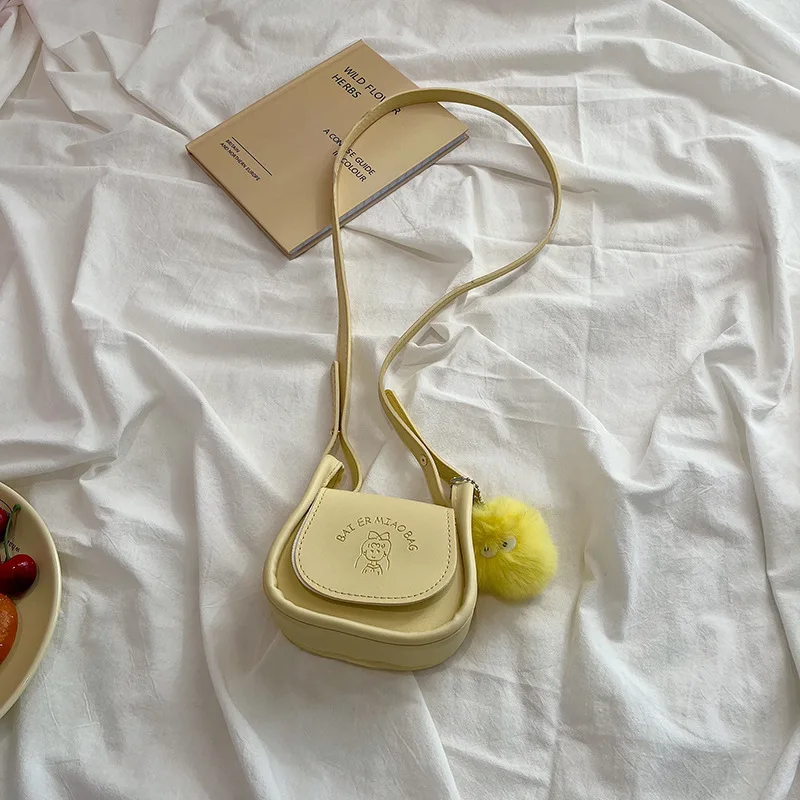 Personality Temperament Children Mini Small Bag Female Contracted Design Cross-Body Bag Hand Carry Underarm Saddle Bag M876