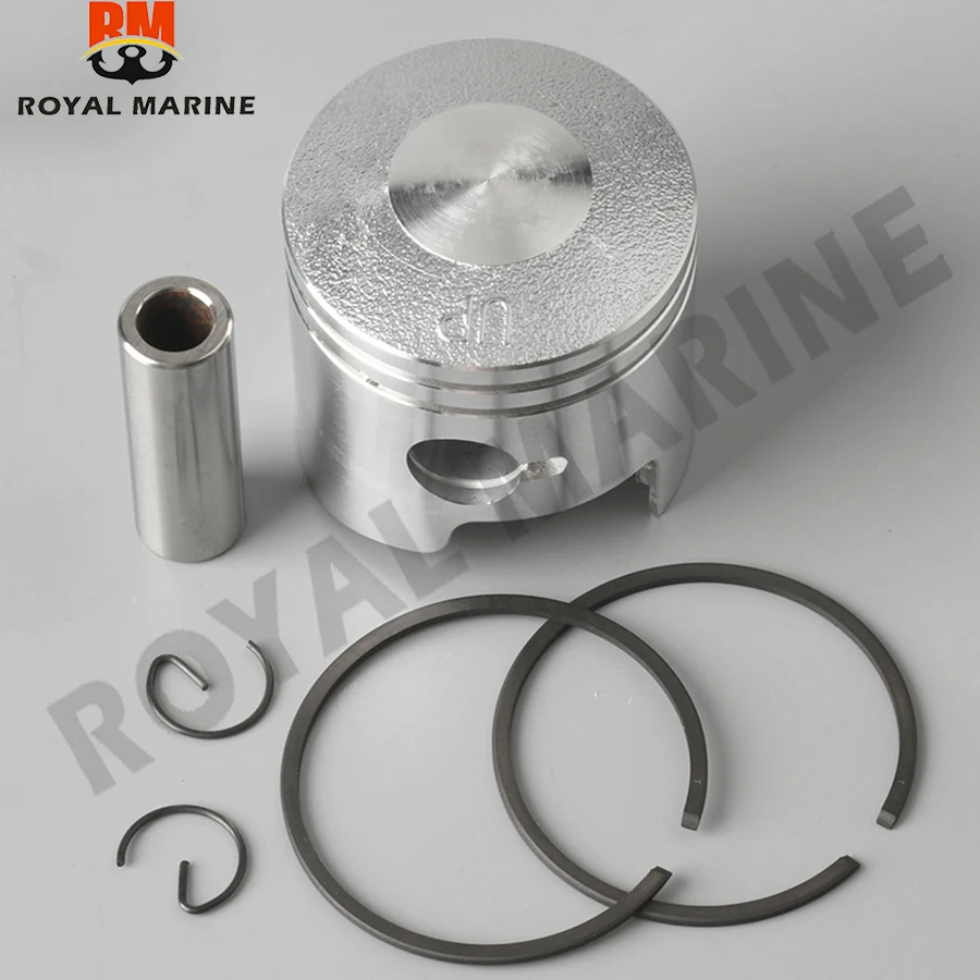 3B2-00004-0 Поршень в сборе + 0 5 для подвесного двигателя Dongfa 8-9 8 л.с. 50 мм 3B2-00004-1 3B 200004