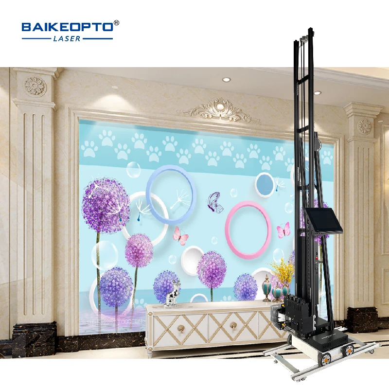 

Digital Vanish CMYK Inkjet Single-End DX7 Wall Printing Machine