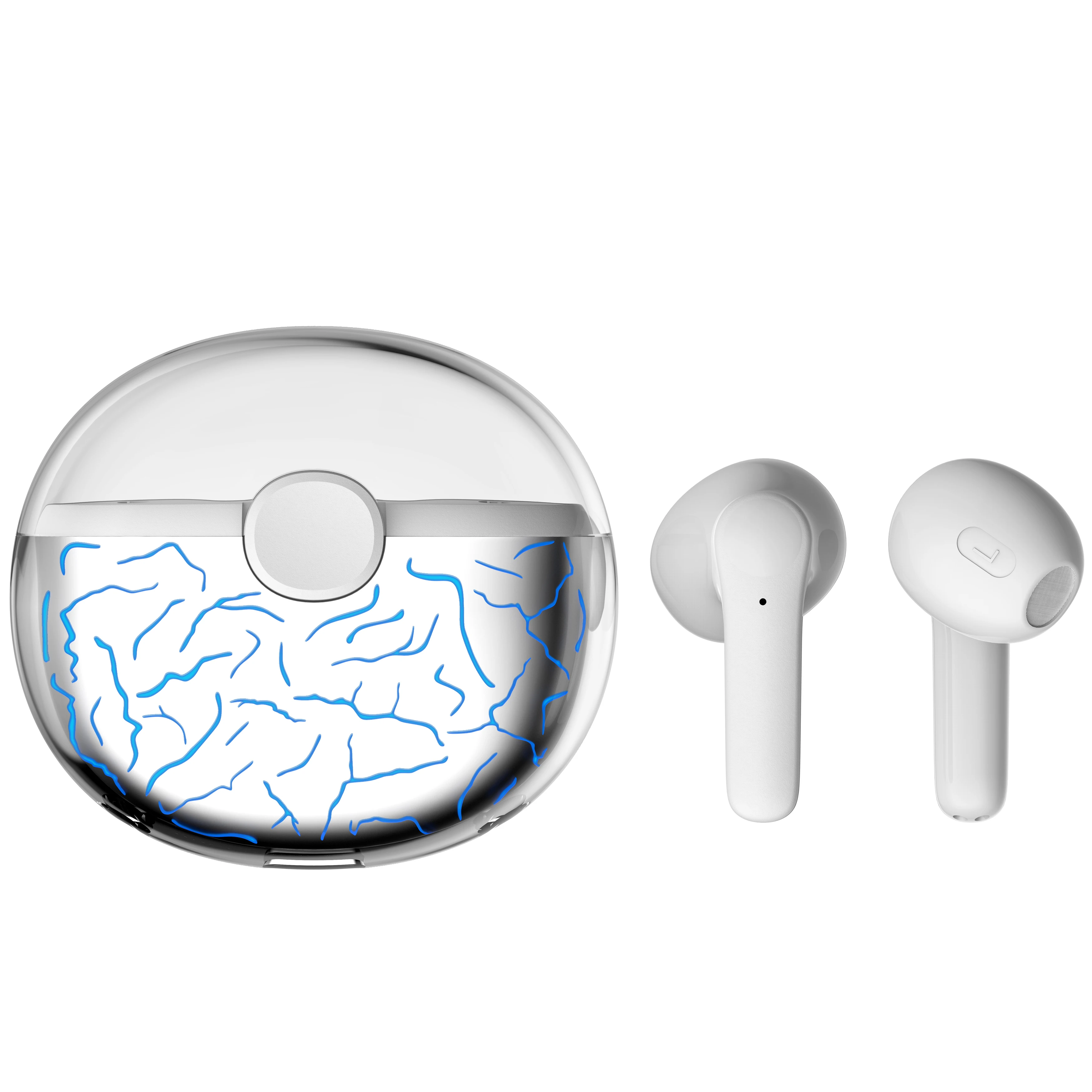 

VG58 TWS Color Breathing Light Headsets Gaming Bluetooth-compatible 5.1 Earphones Smart Touch Earbuds Stereo Sports Earbuds