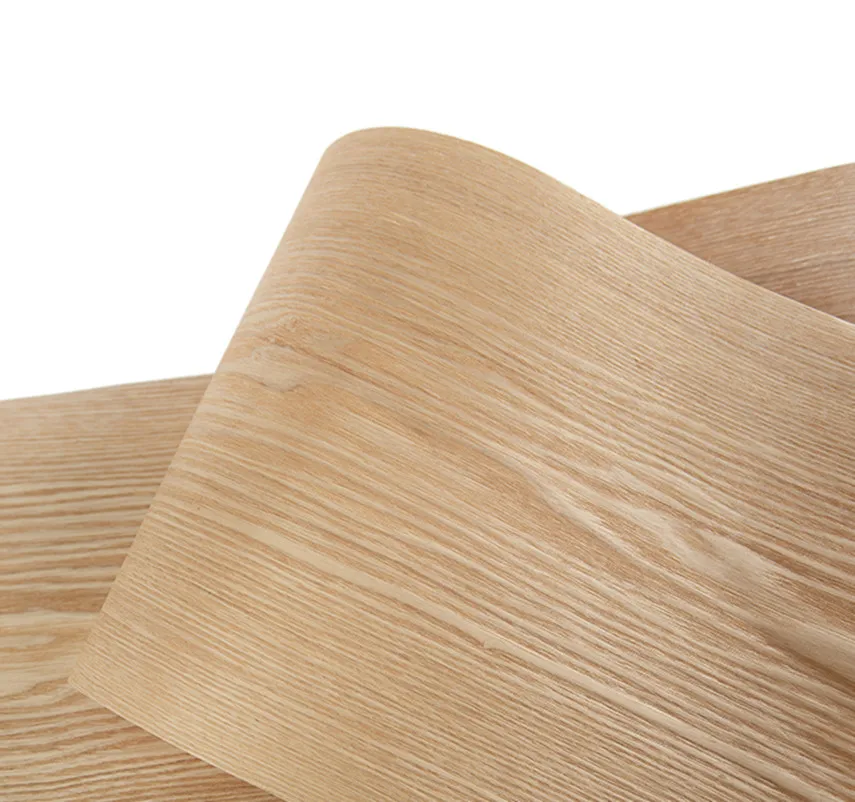 

1 Roll Natural Ash Solid Wood Veneer For Audio Furniture Chair Thin Handmade DIY Decorative Panel Skin Speaker Renovation