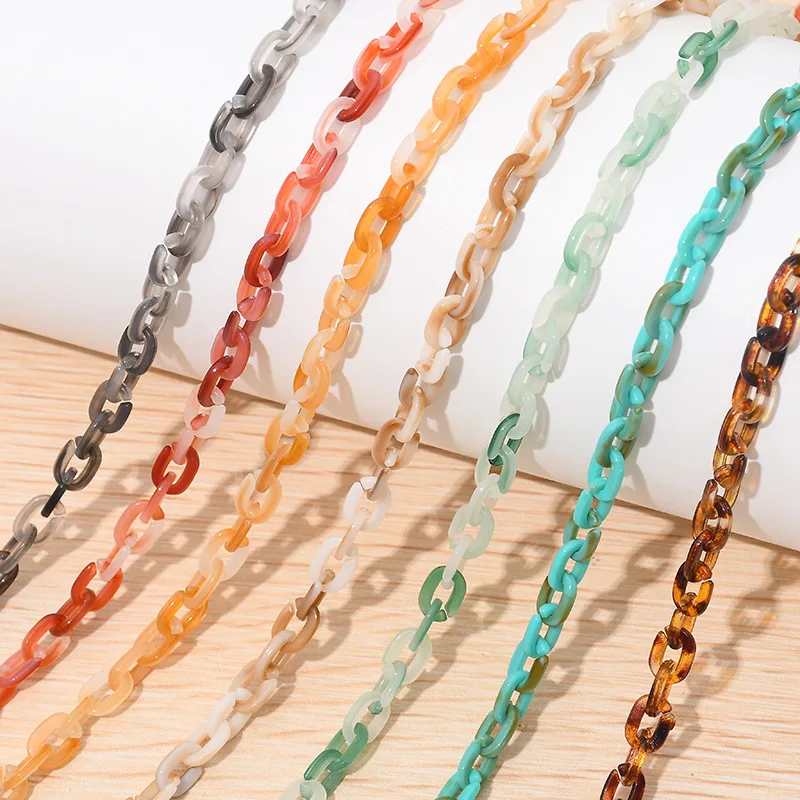 

Cute Colorful Reading Glasses Chain for Women Sunglasses Cords 3mm Electroplated Lanyard Beaded Eyewear Masks Gift Wholesale