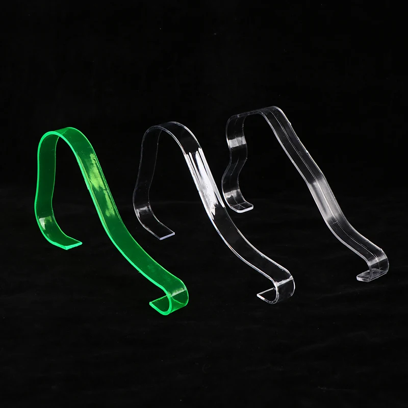 

1Pair Women's Shoe Display Stand Rack Fashion Clear Elastic Plastic Women's Sandals Show Holder