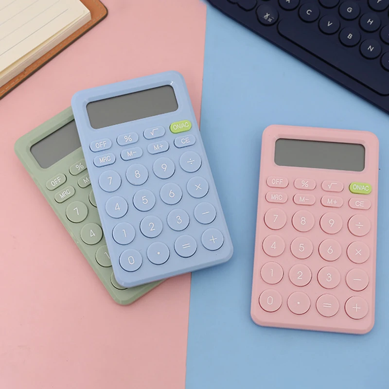 

New Desk Mini Calculator Big Button Financial Business Accounting Tool Suitable For School Students Small Business Supplies