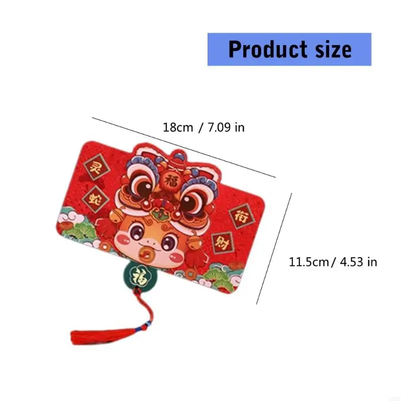N58C Flotsable Redness конверт китайский новогодний пакет Money Packet Spring Festival Hongbao