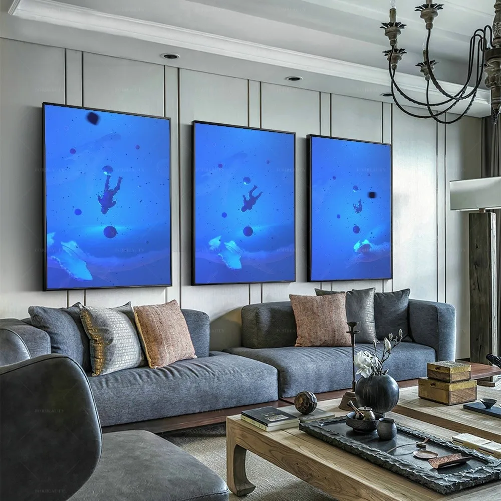 

Цифровая печать на холсте Forbeauty Lost In Time, водонепроницаемая и может использоваться вне помещений, картины маслом для украшения офиса