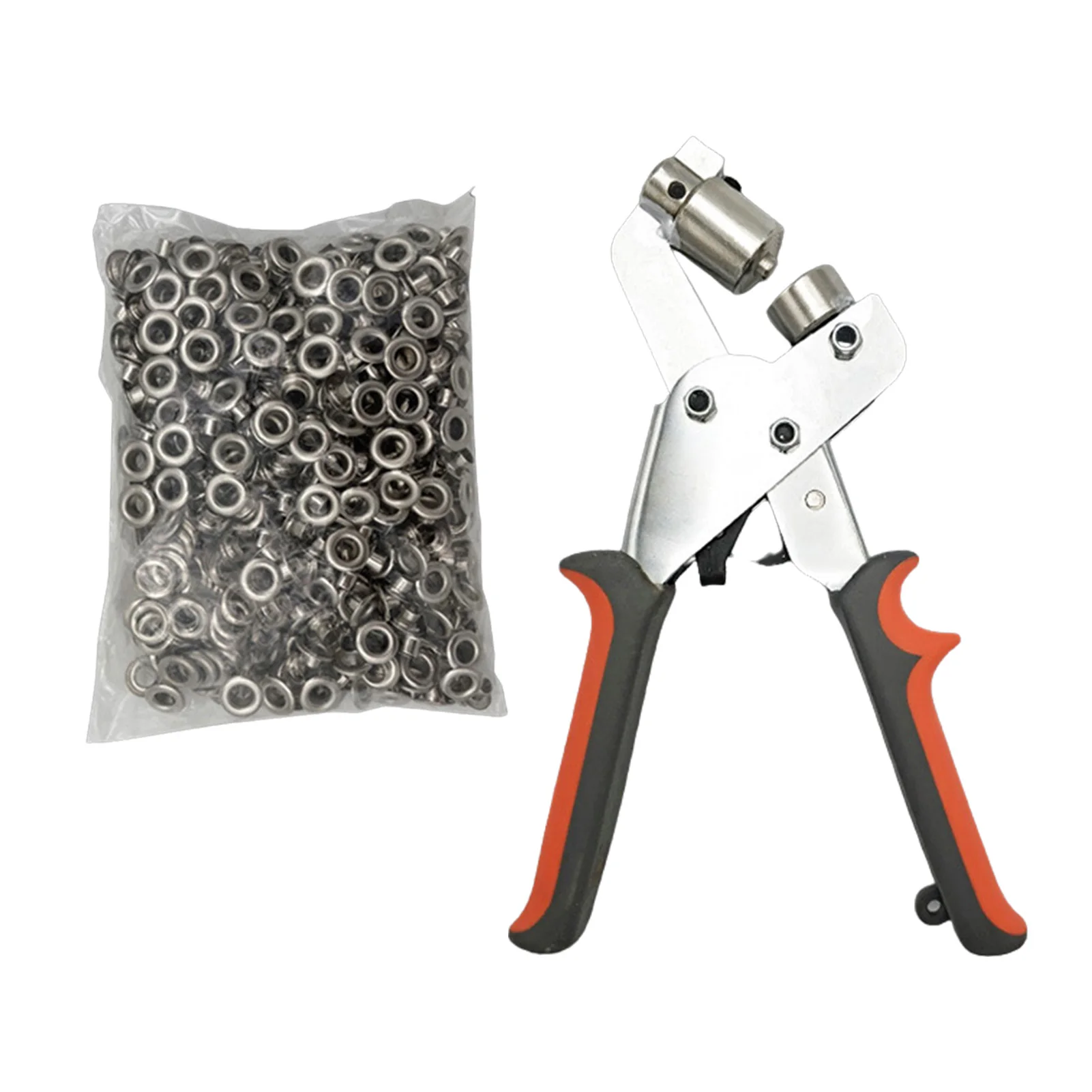 

Набор инструментов для люверсов, инструмент для перфорации кожи, люверсы, пресс, люверсы, плоскогубцы с 6 мм металлическими Люверсами, порта...