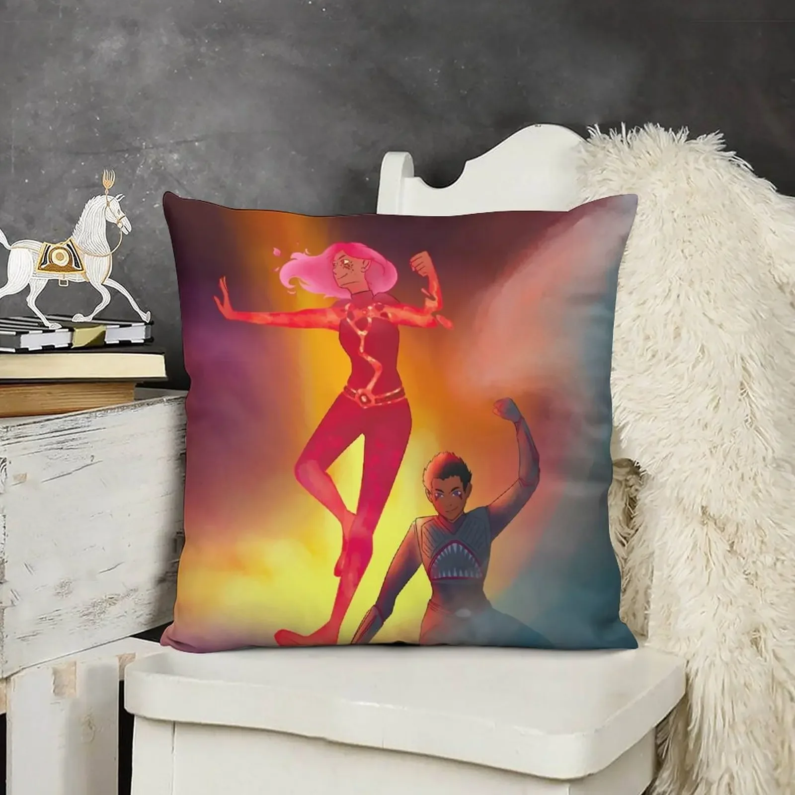 Декоративная подушка Sharkboy and Lavagirl рождественские наволочки чехол для подушки с