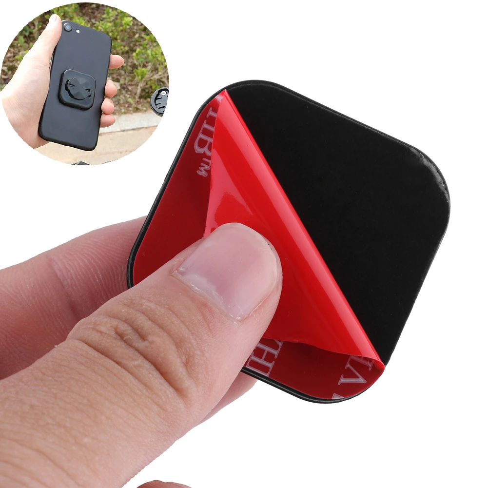 

Bike Bicycle Mobile Phone Sticker Mount for GARMIN Phone Holder Riding Strong Adhesive Support Stand Back Button Paste Adapter