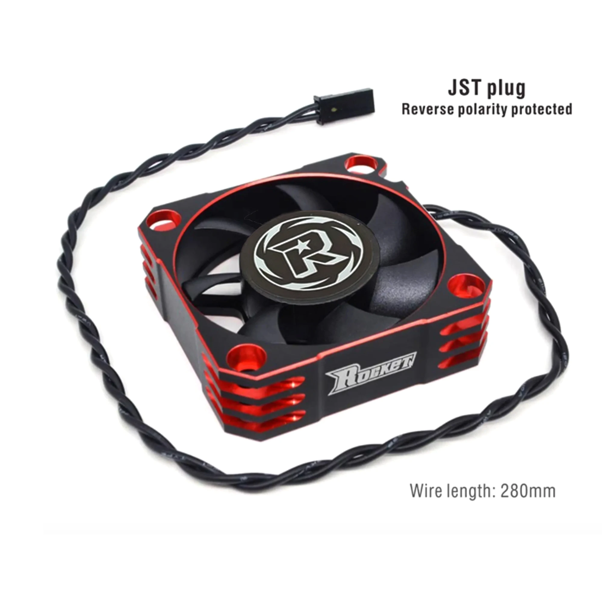 Фото Вентилятор Rocket RC Metal 2510 3010 3510 4010 5010, высокоскоростной охлаждающий вентилятор для ESC, RC Crawler 1/10 1/8, моторов RC-машинок №5