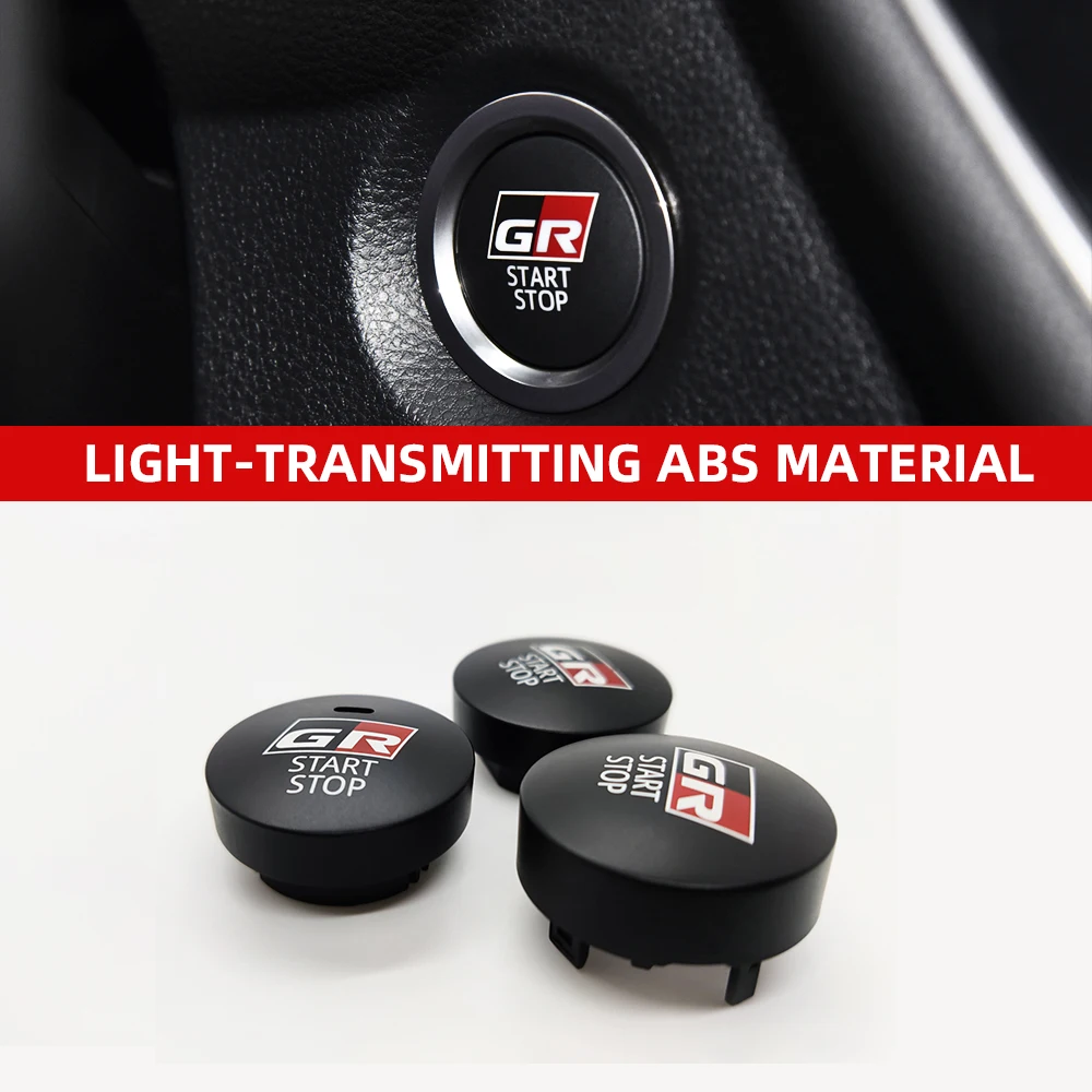 1 шт. кнопка запуска и остановки двигателя для Toyota |