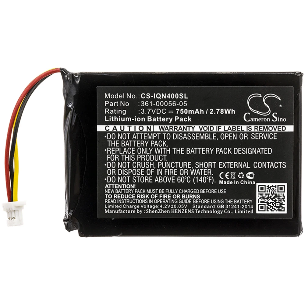 

Аккумулятор Cameron Sino 361 мА для Garmin 2689LMT 6-дюймовый, Nuvi 2689LMT, Nuvi 40, Nuvi 40LM 00056-361-05, 00056--11
