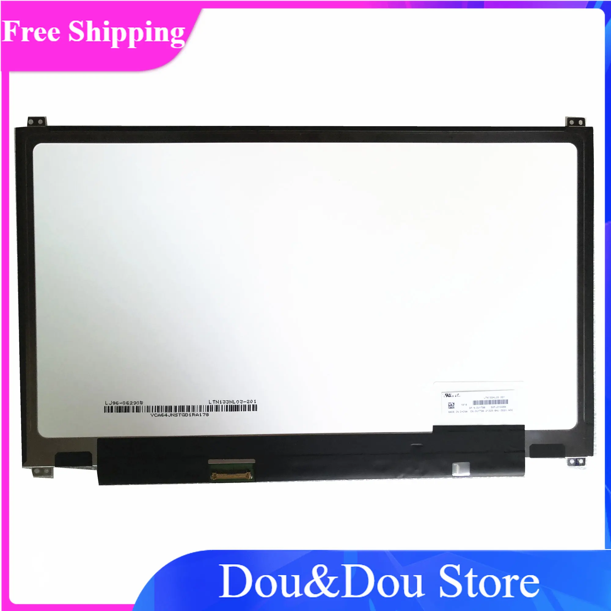 

LTN133HL03 LM133LF4L NV133FHM-N45 13.3"slim FHD ISP 30pin EDP 1920*1080 LCD SCREEN