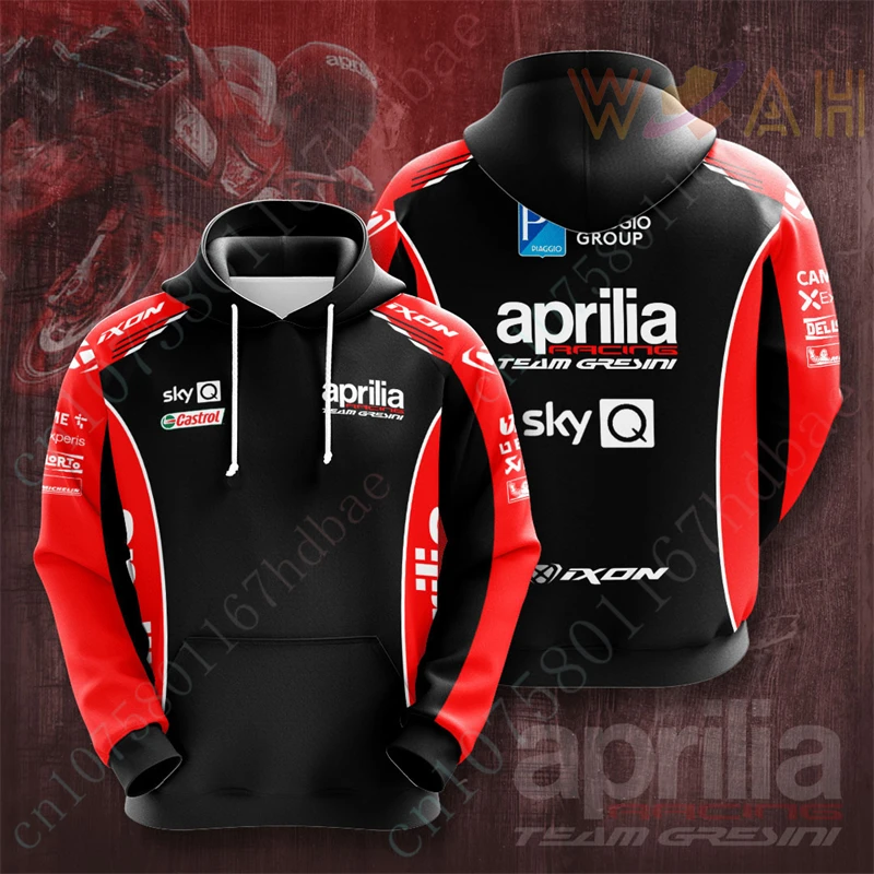 

Aprilia Racing Team Gresini Unisex Clothing Casual Sweatshirt Hoodies For Men Women Harajuku Zip Hoodie Anime Oversize Hoodie