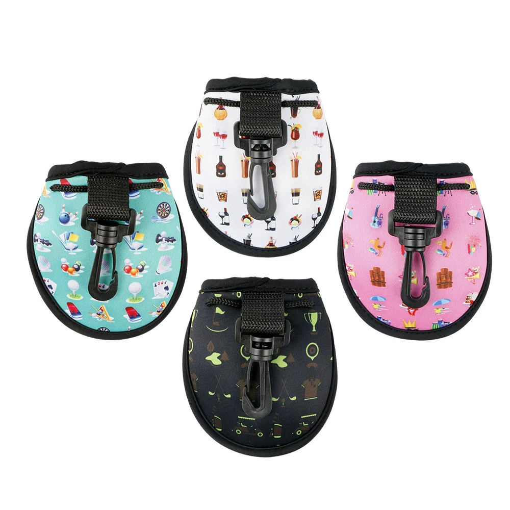 New Golf Waistpack Small Ball Bag Storage Bag Portable Ball Loading Waistpack can hold 2 balls