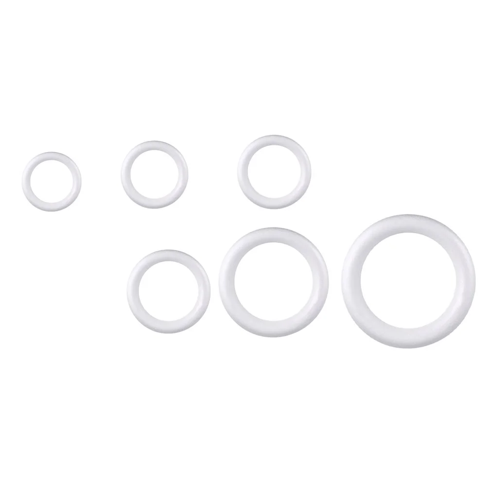 

Wreath Ring Craft Styrofoam Smooth Round Wire Rings Shape Circles Circle Flat Frame Christmas Forms