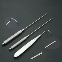facelift surgery face guide needle with hole stainless steel puncture facial peeler wire carving large v buried wire guide chi