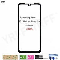 For Umidigi Bison Pro Glass Touch Screen Panel  No Touch Screen  Mobile Phone Repair Parts Tools Glue