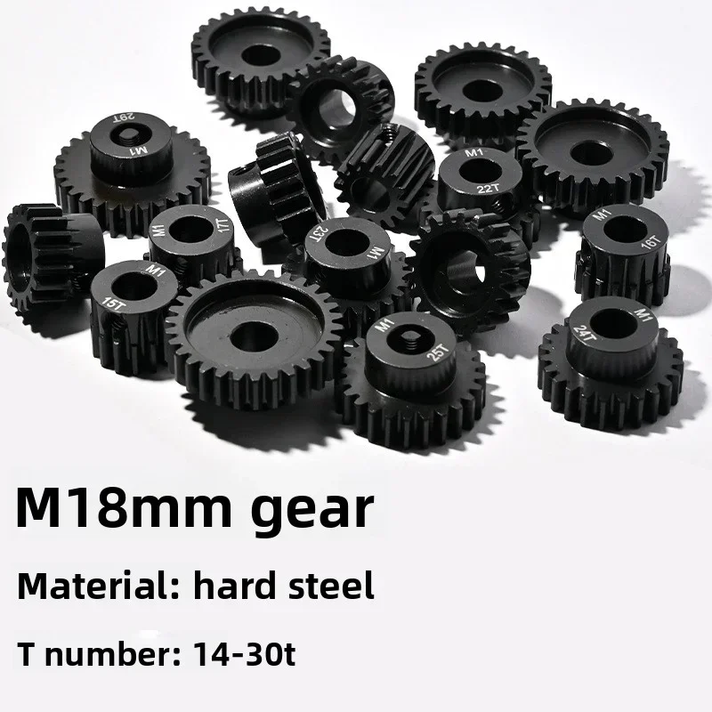 Фото Шестерня M1 8 мм 14-20T 21T-25T 26T-30T для мотора 1/5, 1/6, 1/7, 1/8 Trsx ARRMA 4WD Outcast 8S EXBRC, для вала двигателя автомобиля №1