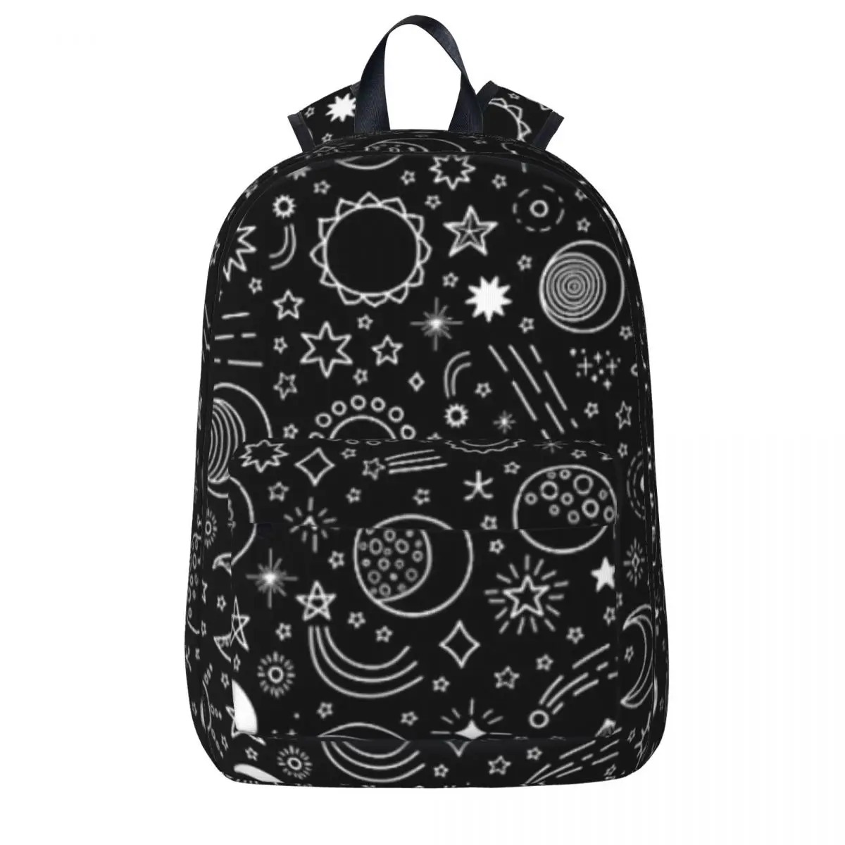 

Sun Moon And Stars Backpack Boy Girl Bookbag School Bags Cartoon Kids Rucksack Travel Rucksack Shoulder Bag Large Capacity
