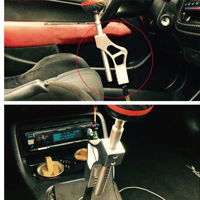 

Aluminum Car Gear Shift Knob Extender Adjustable Shifter Lever Extender Fit For Honda Civic Integra CRX B16 B18 B20 D Series