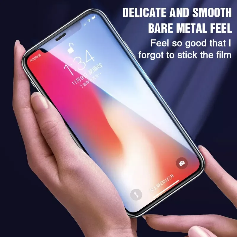 9D 9H Full Tempered Glass on the For iPhone 11 12 X XR XS 11 12 Pro Max iPhone 6 7 8 Plus Screen Protector Protective Glass Case
