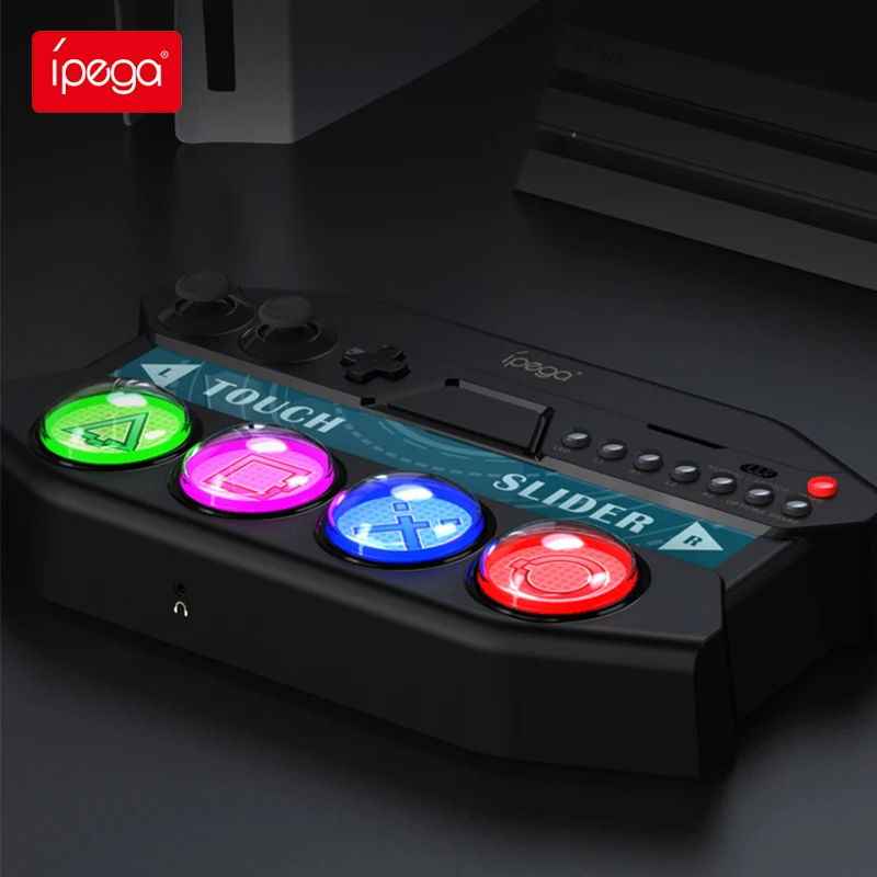 

Ipega PG-P4016 Game Controller for Sony PS4 PS5 PS4Slim Pro with Touch Bar LED Light for Sony Playstation 4 Game Hatsune Miku