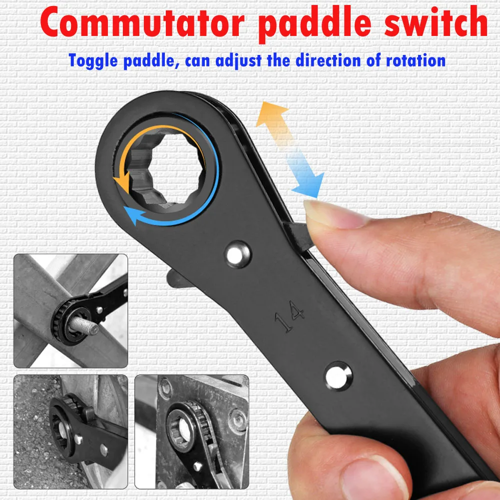 Профессиональный набор двойных торцевых ключей 621 мм инструмент с храповым