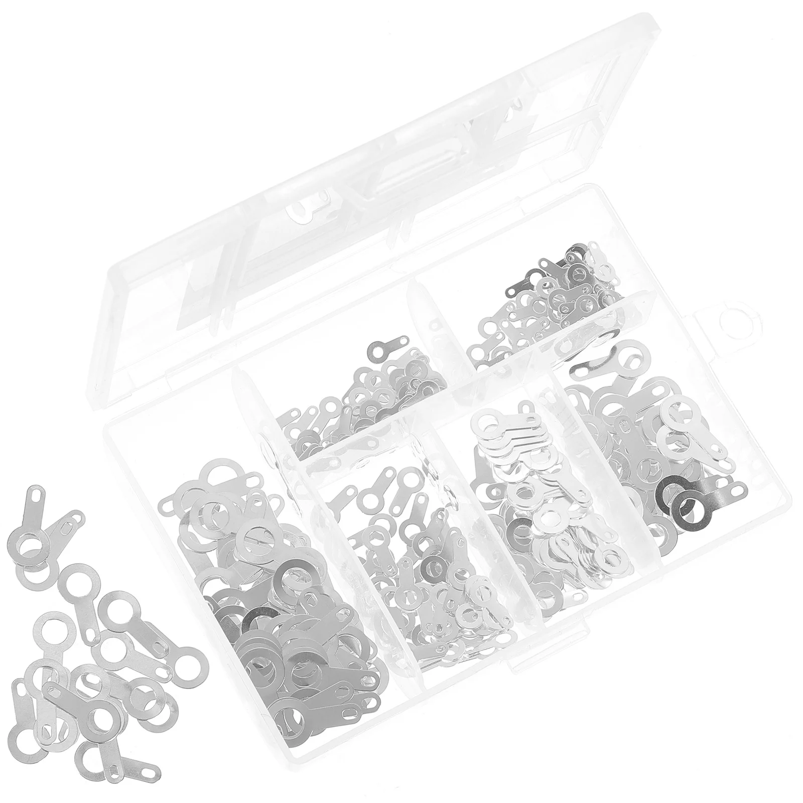 

Metal Washers Stainless Steel Aluminum Flat Wire Connectors .7 Electrical Terminal 300pcs Single-head Solder Lug