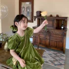 Весна 2022, Новое поступление, платье принцессы для девочек, детские бархатные платья