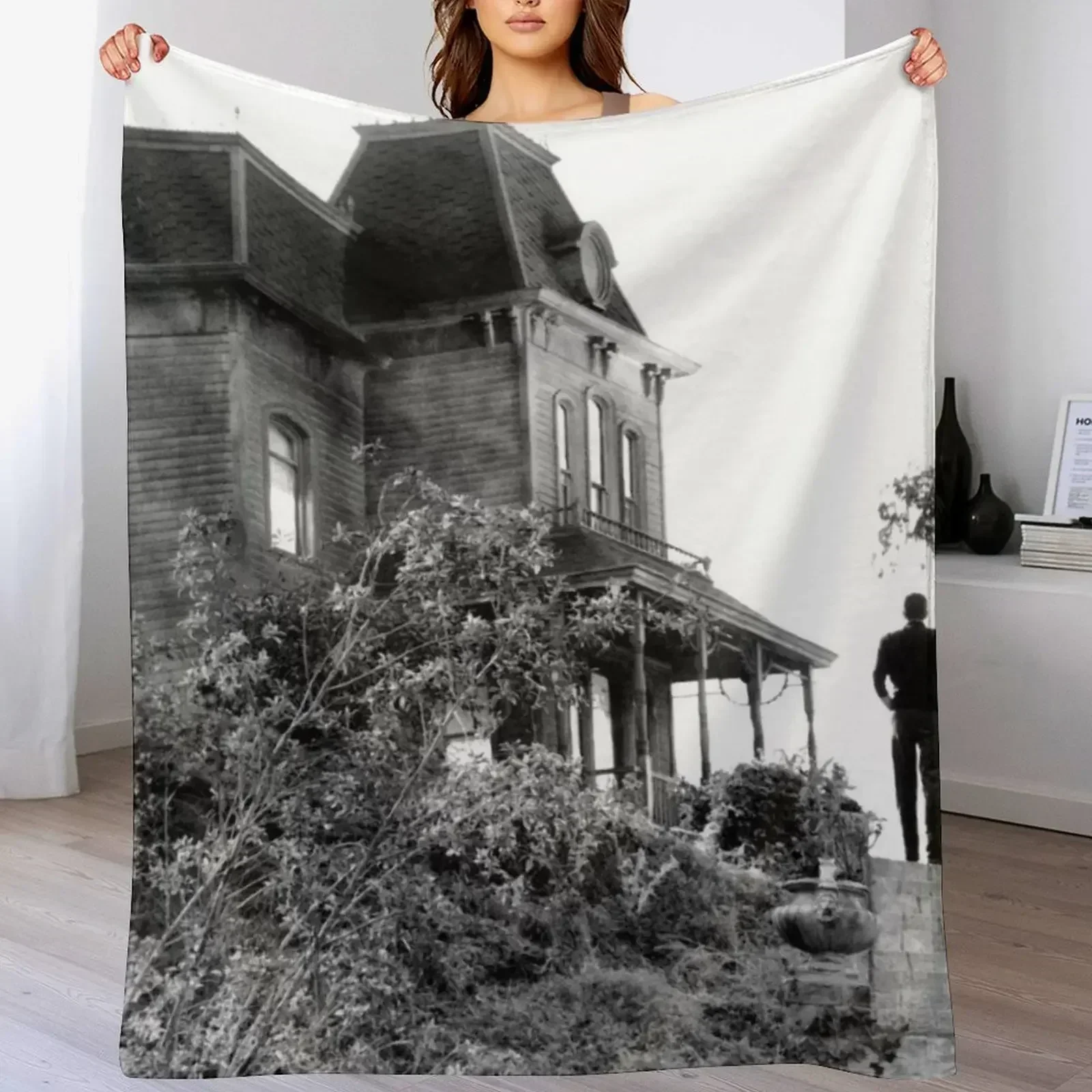 Psycho House Norman Bates Плед Пушистые Большие Одеяла