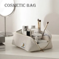 cosmetic bag for makeup flat lay cosmetic bag travel waterproof beauty professional storage bag makeup brush case
