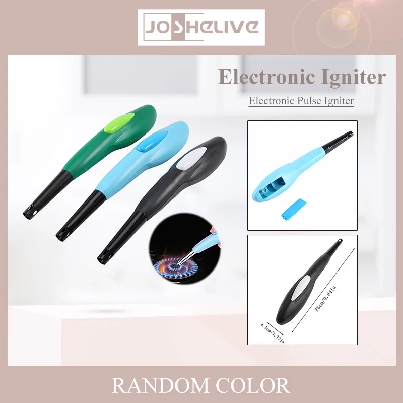 

Gas Electronic Kitchen Lighter Camping BBQ Igniter Cooker Kitchen Candle Long Kitchen Adjustable Lighter Natural Gas Cook Tool